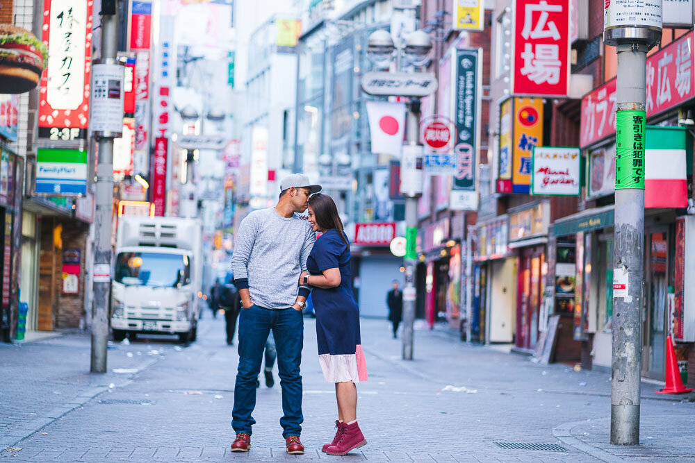 Where Should You Travel First, Tokyo Couple on the street