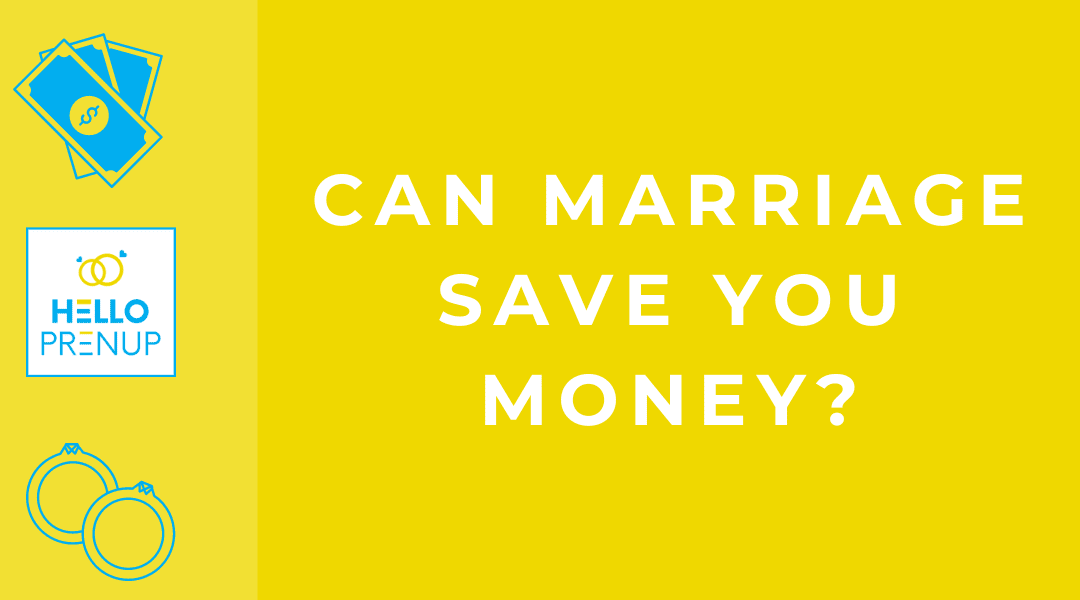 Can Getting Married Save You Money?