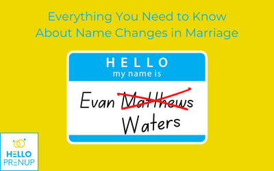 Everything You Need to Know About Name Changes in Marriage