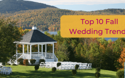 Top 10 Fall Wedding Trends