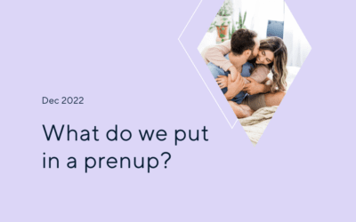 What to put in a prenup?