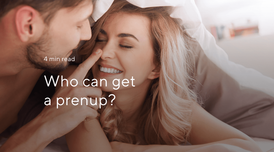 Who Can Get A Prenup? 