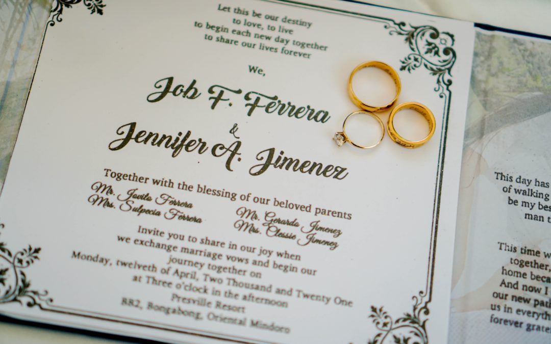 What Should The Wedding Invitation Say?