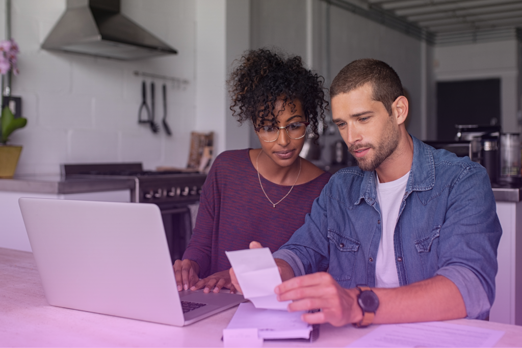 Couple Discussing Their Finances