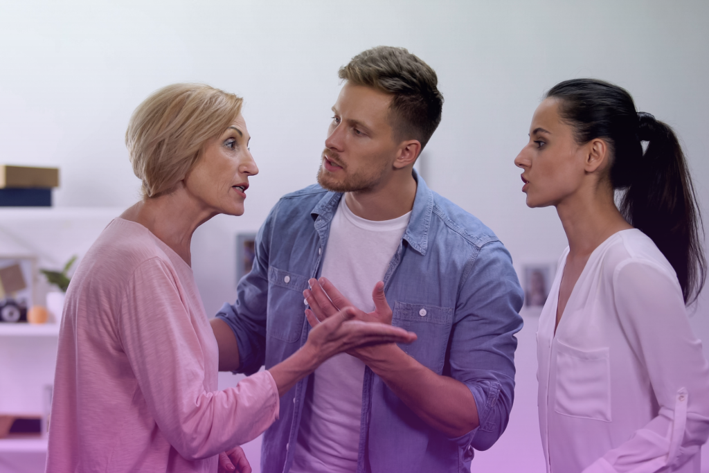 A bridge crossing a gap, symbolizing communication bridging conflict