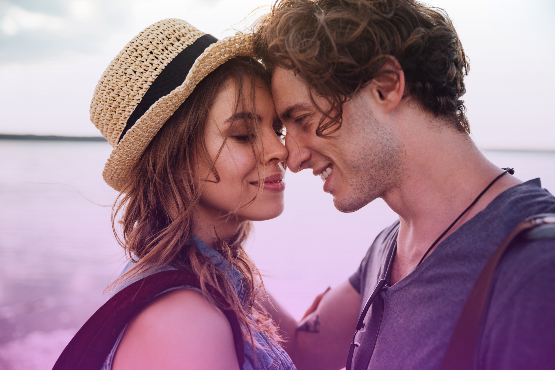 Partners setting boundaries together, establishing respect and well-being.