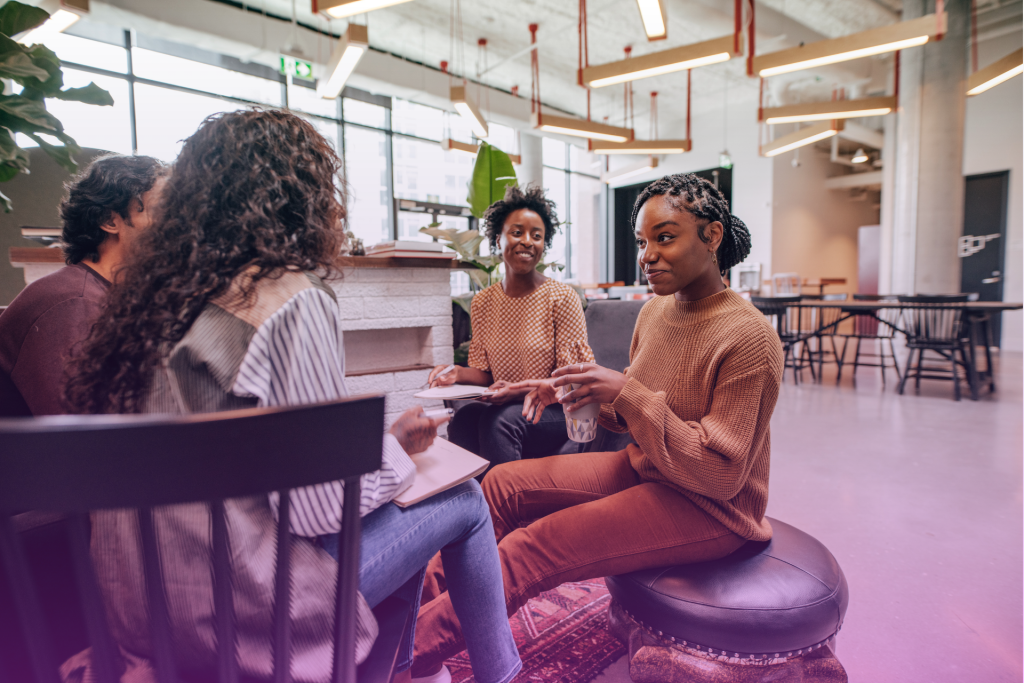 Two hands shaking in agreement, symbolizing open communication between partners.