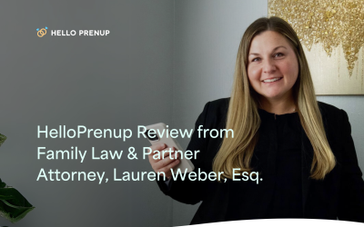 HelloPrenup Review from Family Law & Partner Attorney, Lauren Weber, Esq.