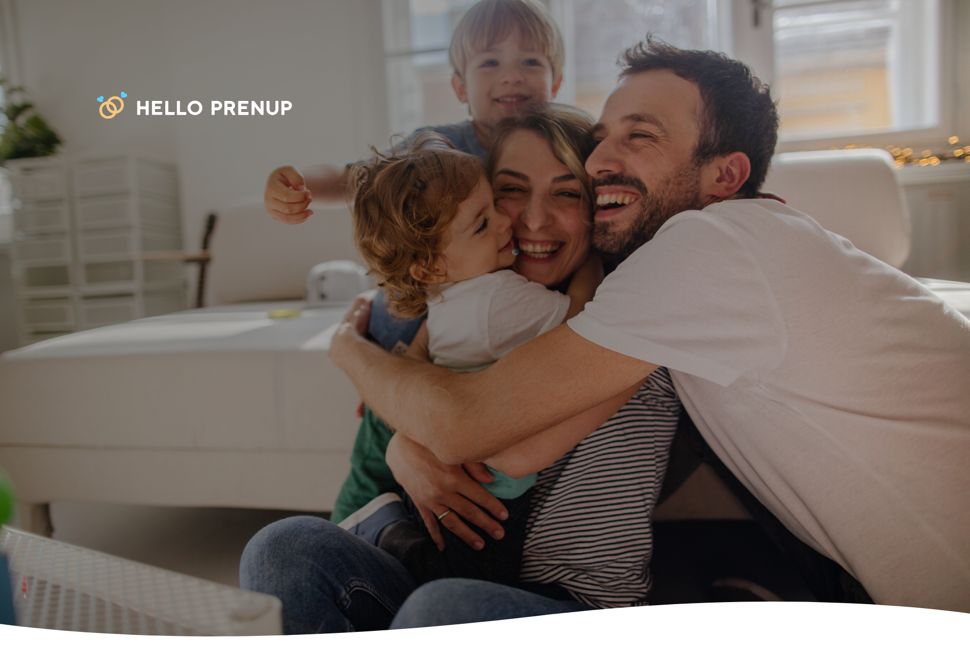 A family smiling together, representing the peace of mind that comes with proper estate planning.