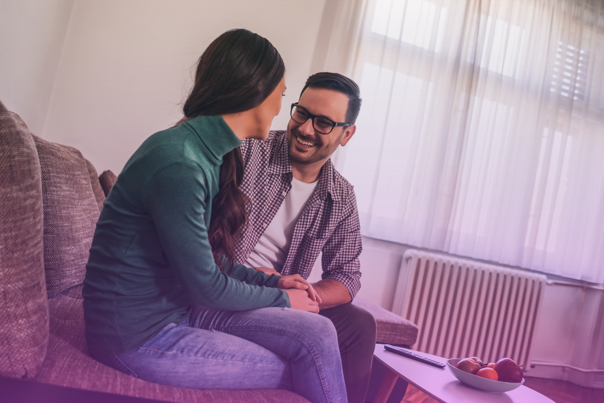 A Toronto couple signing a prenuptial agreement at a lawyer’s office.