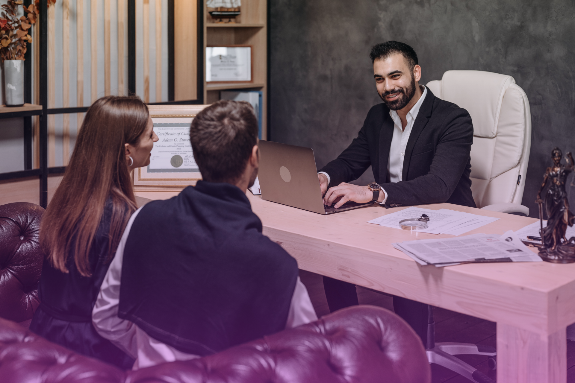 A legal consultation about estate liabilities