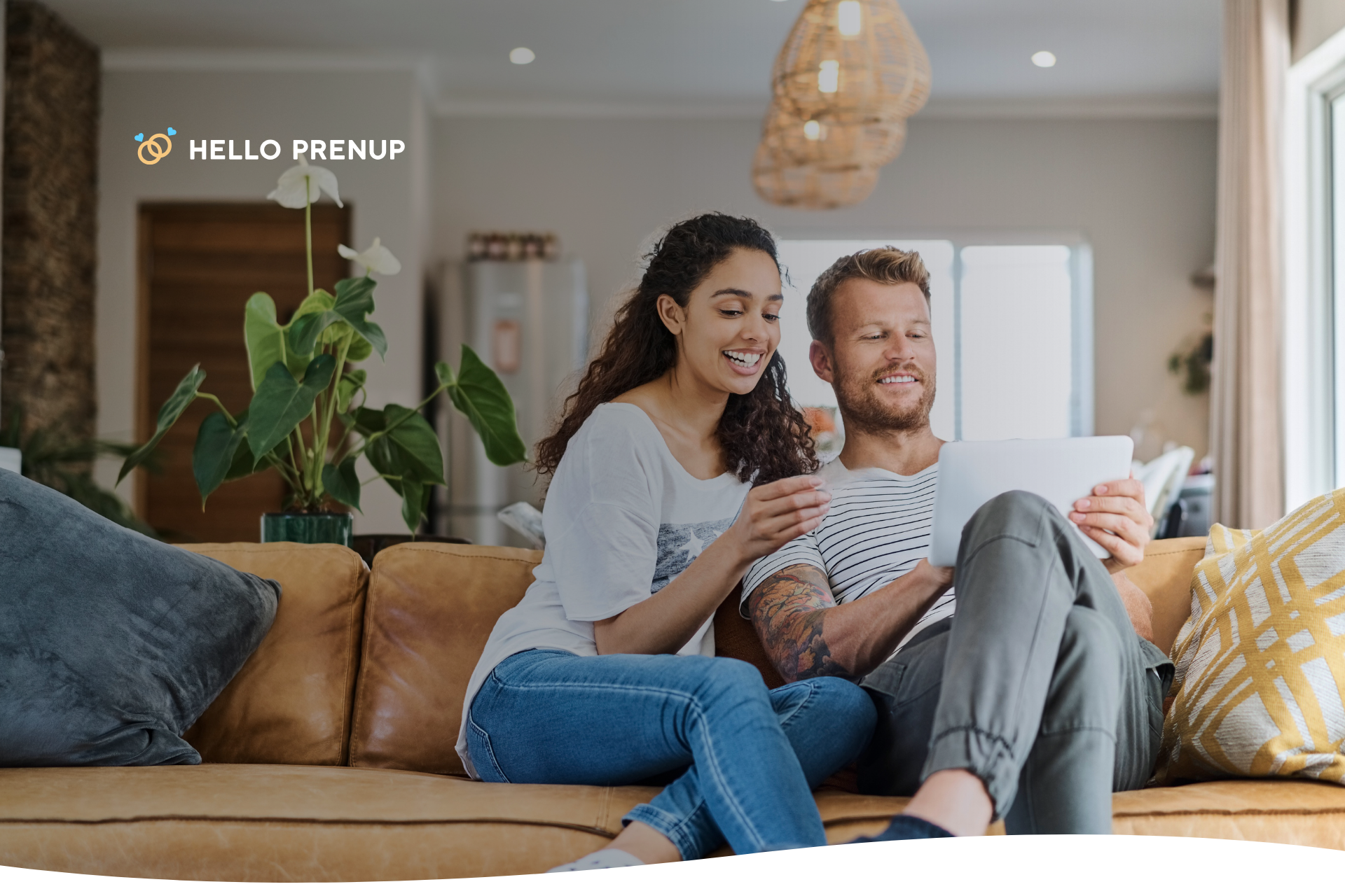 A couple engaged in a discussion about their postnuptial agreement, aiming for mutual understanding.