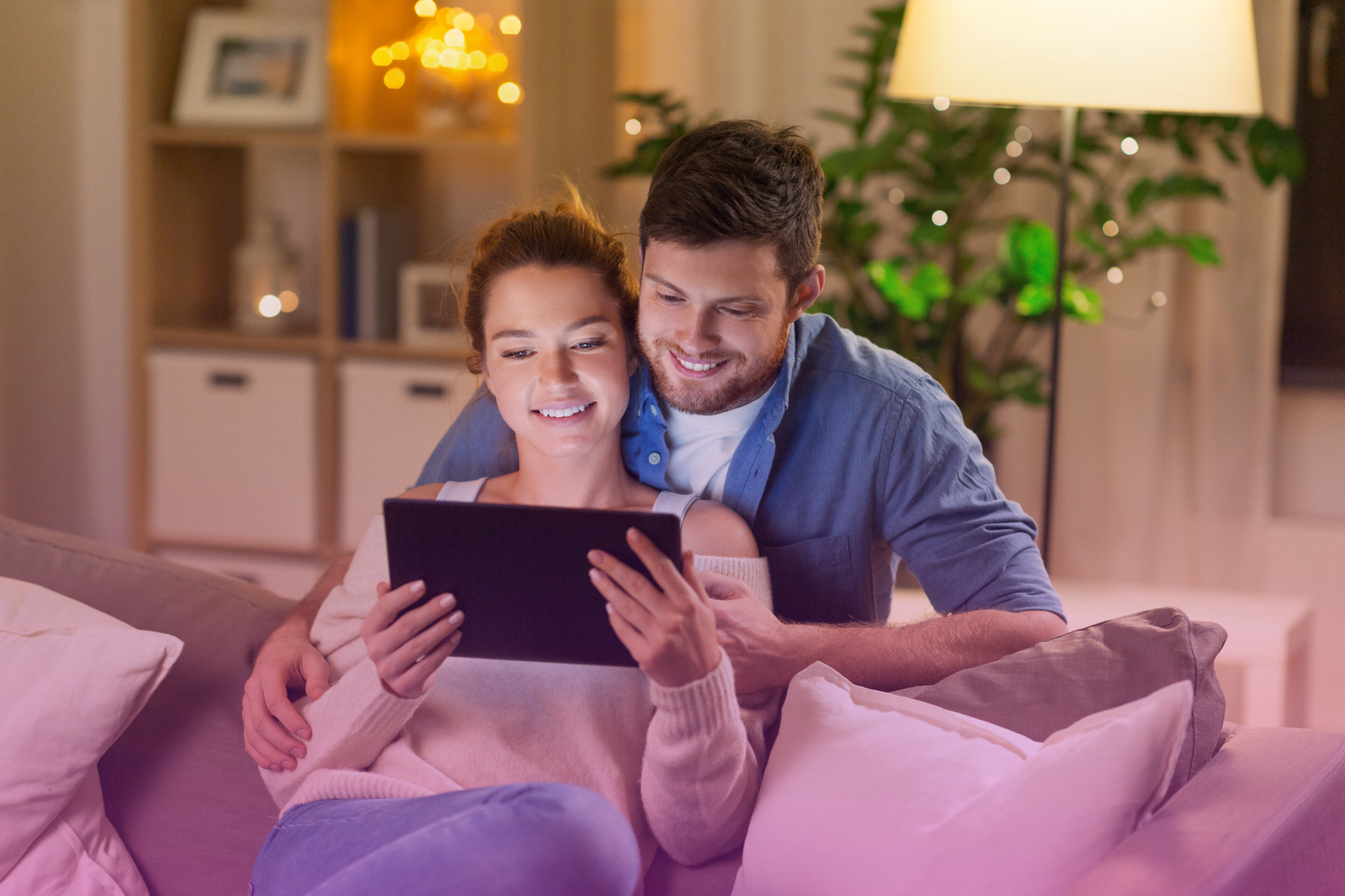 Couple in Kentucky discussing prenup terms before their wedding

