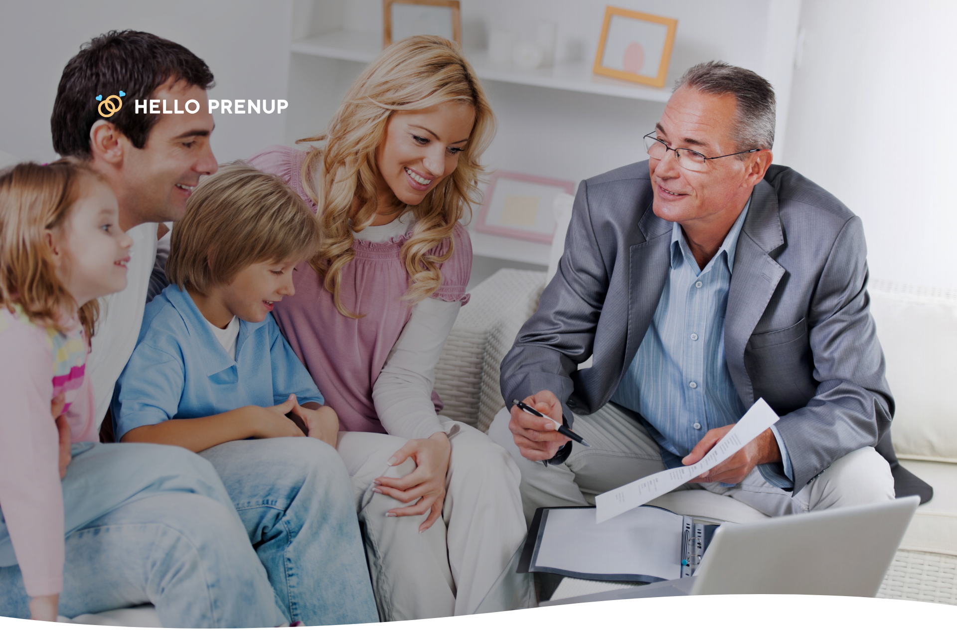 Family gathered for an estate planning discussion with an attorney