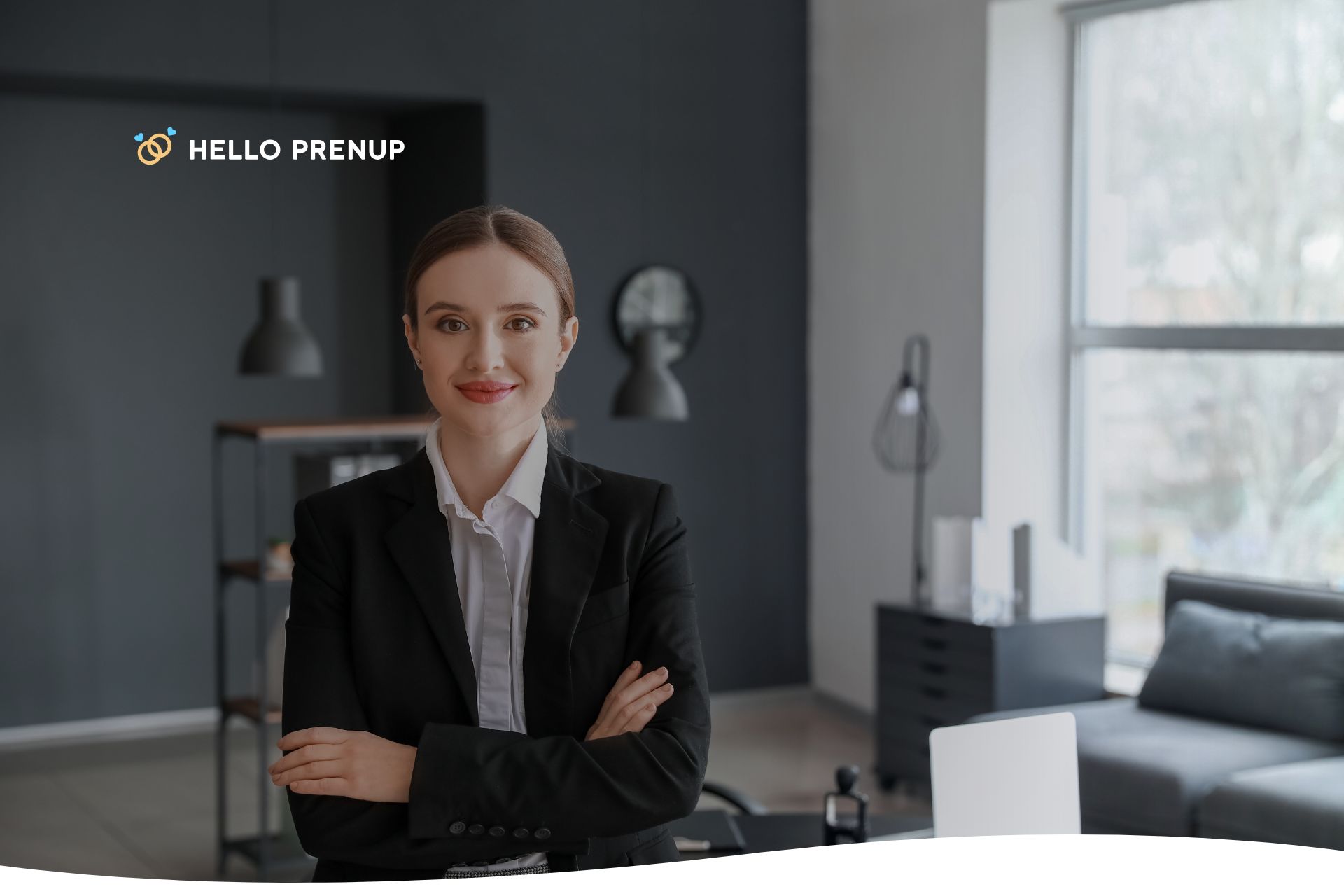 Estate planning attorney reviewing documents at a desk