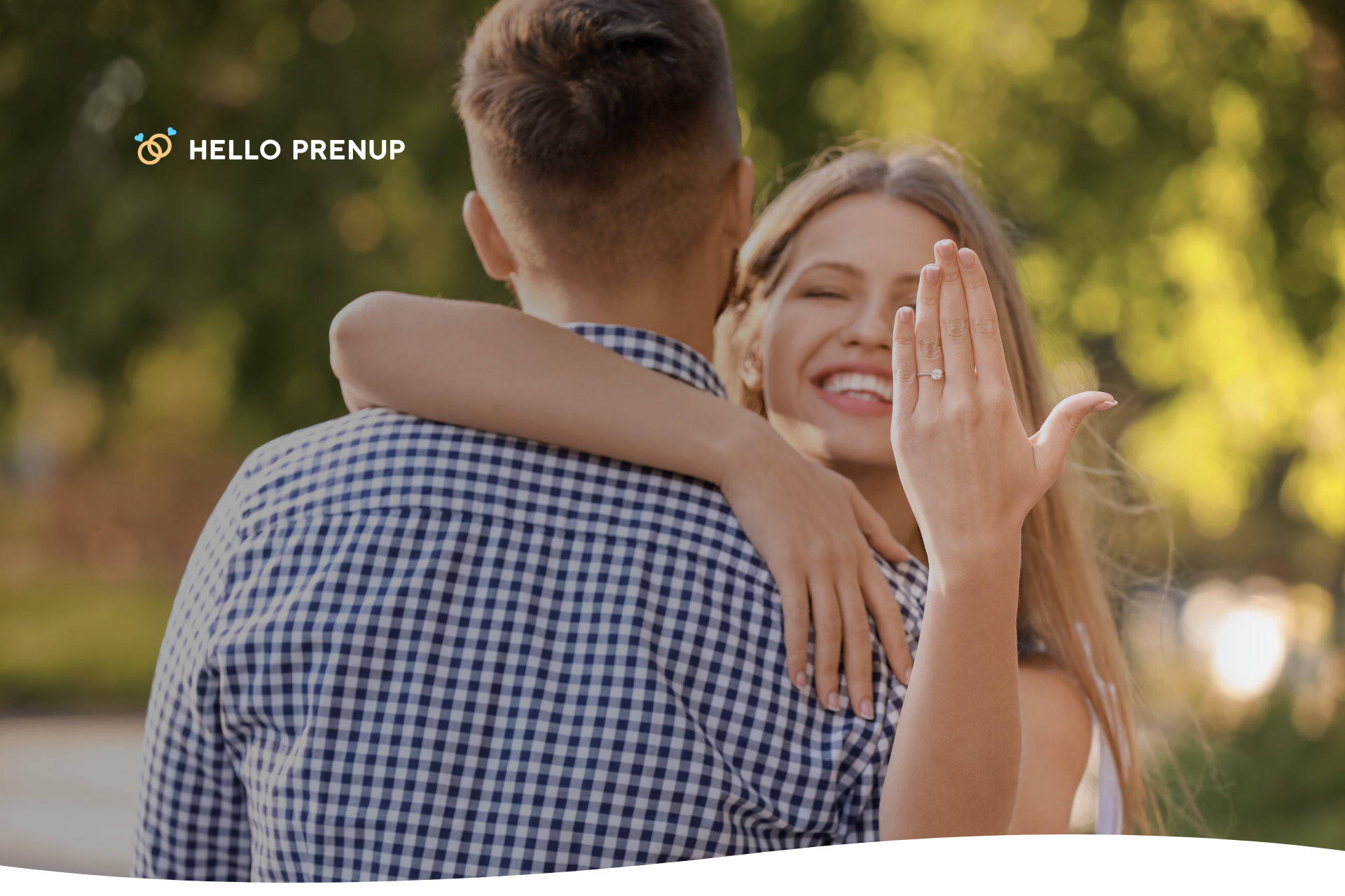 A surprised woman being proposed to in a romantic setting