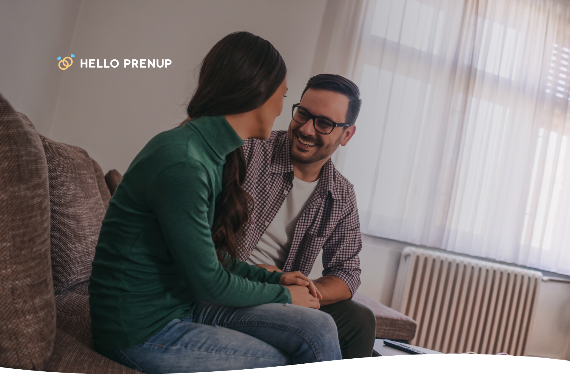 two-people-talking-calmly Two individuals sitting across from each other, engaged in a calm and understanding conversation.