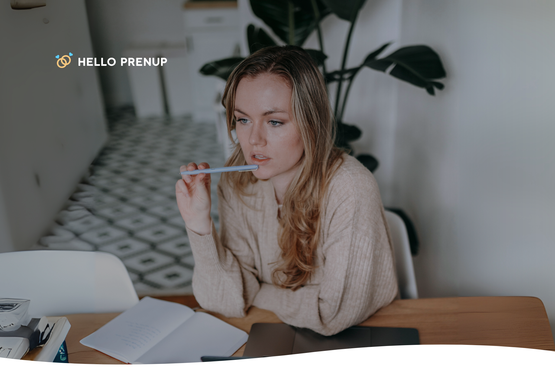 person-pondering-legal-decision A person with a thoughtful and focused expression, contemplating a complex legal decision or document.