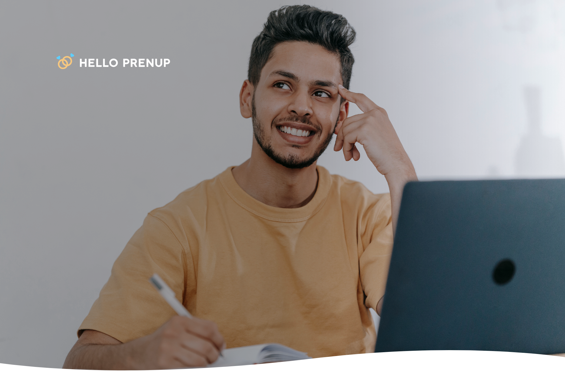 A person with a thoughtful or slightly worried expression, contemplating the potential consequences of challenging a will.