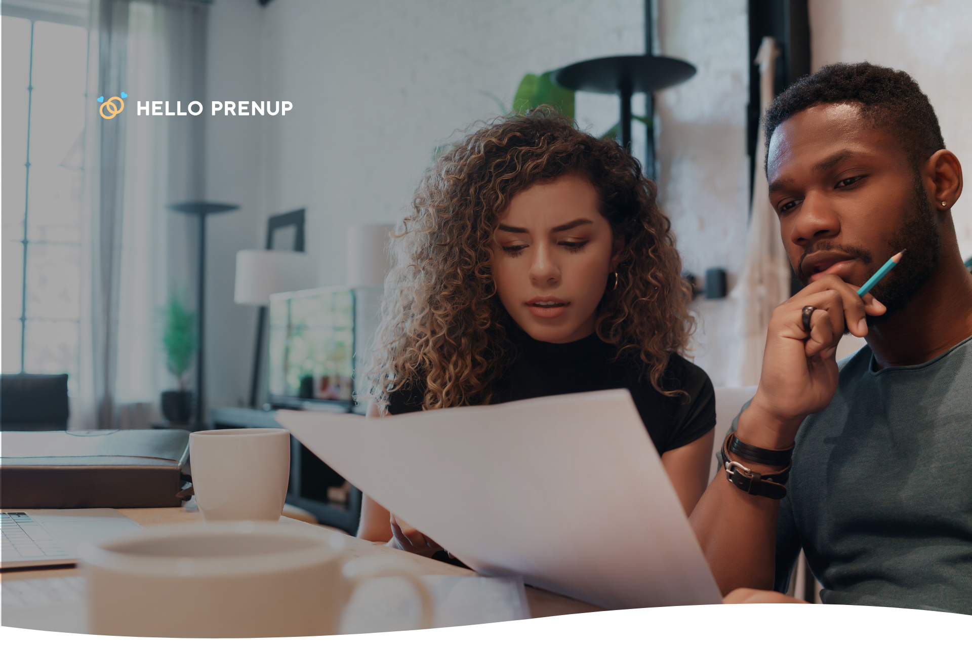 A person is shown writing notes in a notebook while their partner looks on, representing the use of communication tools during an argument.
