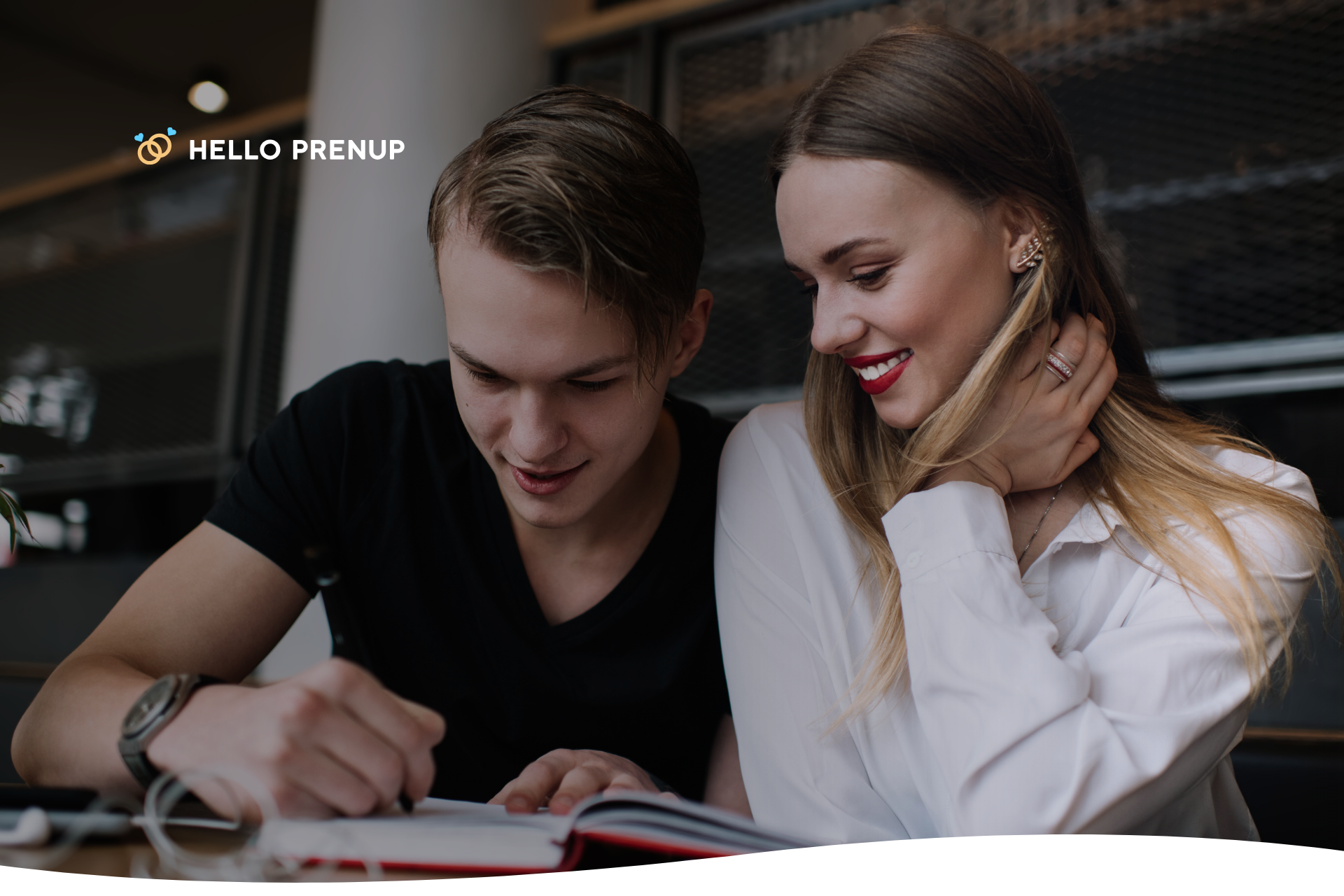 A person looks over a complex financial document with a pen, with their partner supporting them, representing the detailed planning required for either type of trust.