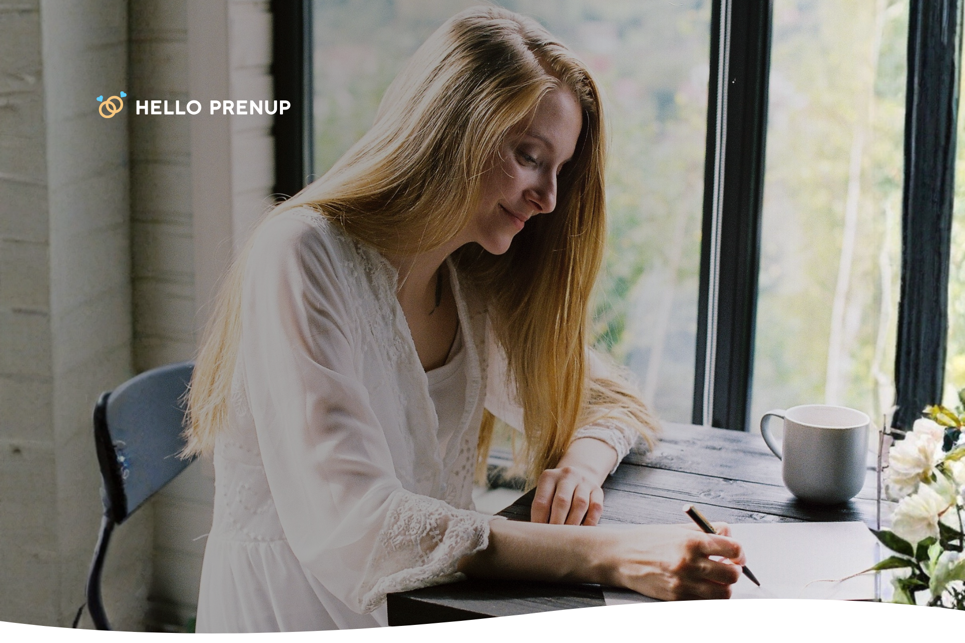 An elderly woman reviewing her signed trust paperwork to confirm all legal requirements were met.