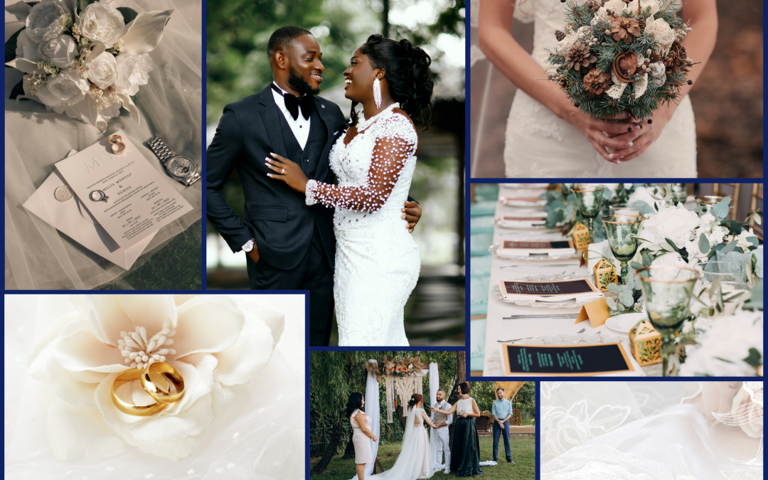 Creating a wedding vision board that actually helps