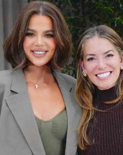 Khloé Kardashian and Laura Wasser on Khloé's podcast