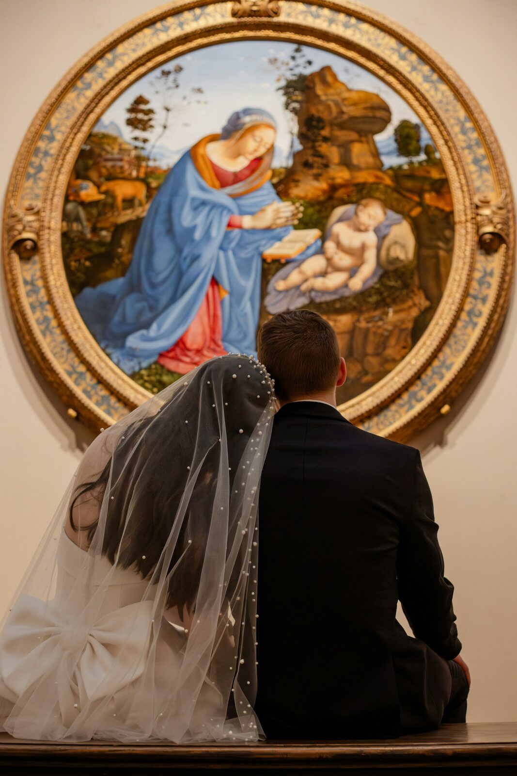 Ohio couple at an art gallery, reflecting the range of assets a prenup can protect